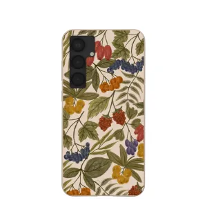Seashell Fall Berries Samsung Galaxy S25 (Plus) Case Hybrid Frame