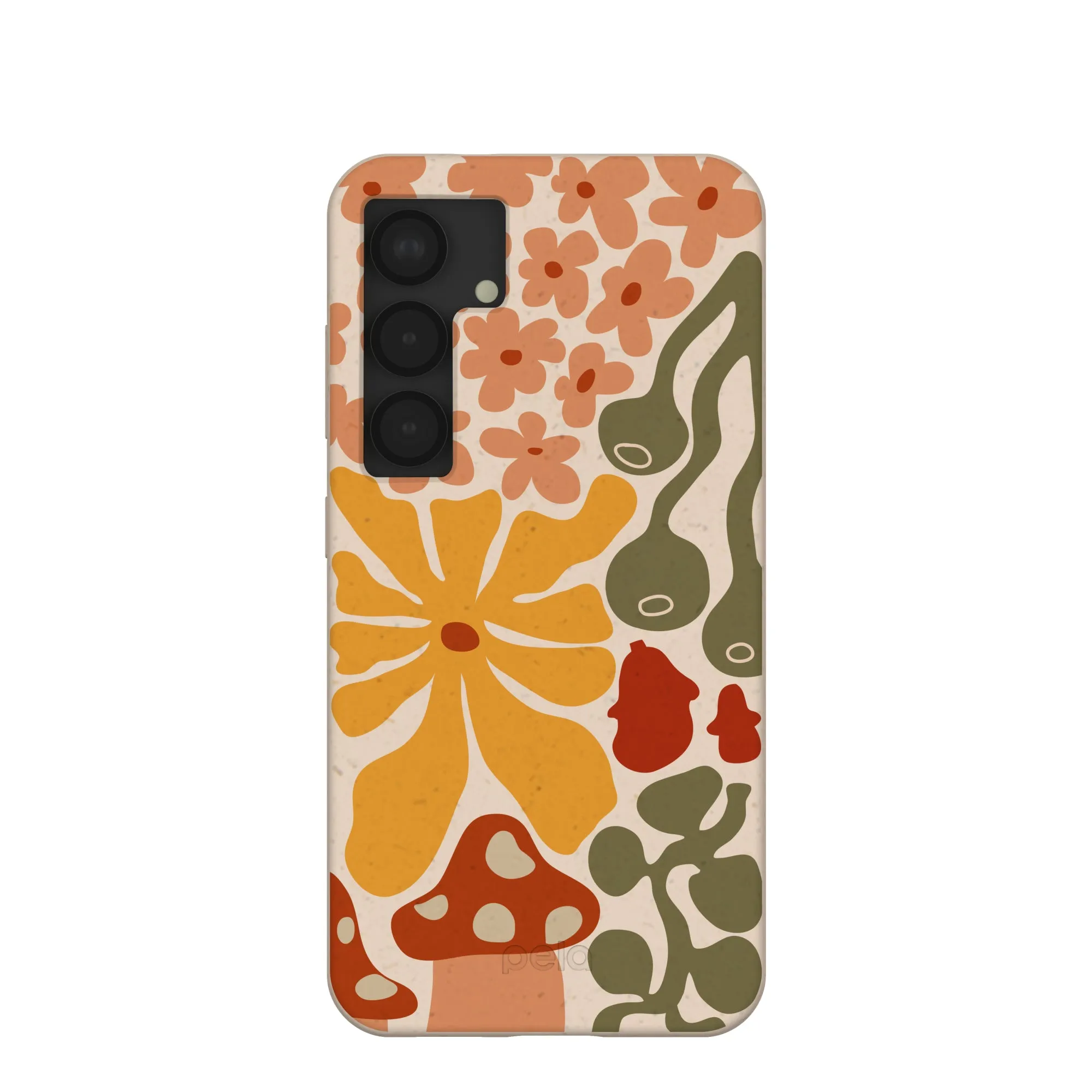 Seashell Fall Flourish Samsung Galaxy S25 Case Simple Texture
