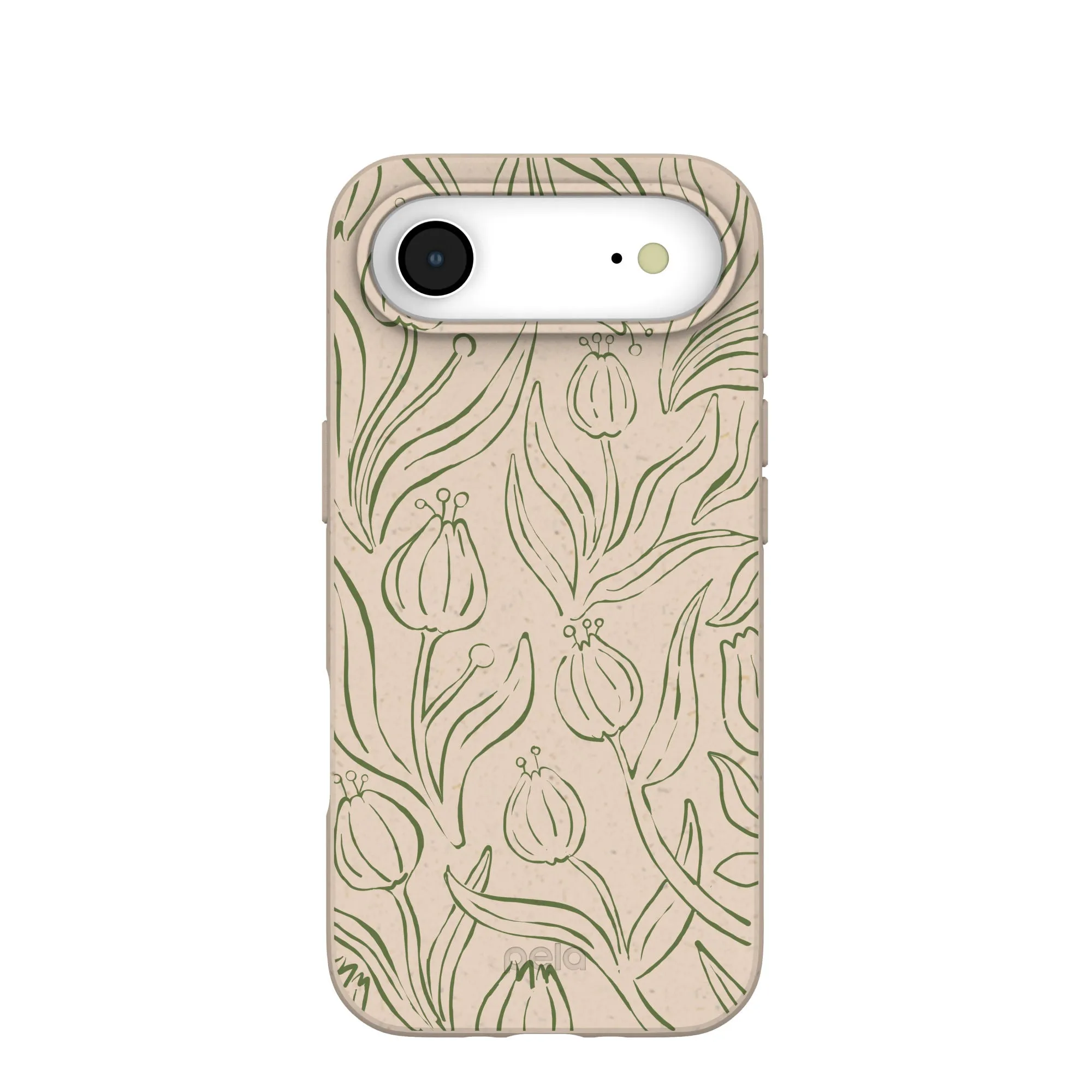 Protective Build Texture Classic Texture Seashell Floral Flow iPhone Air Case