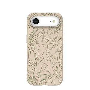 Seashell Floral Flow iPhone Air Case Universal Design Matte Feel