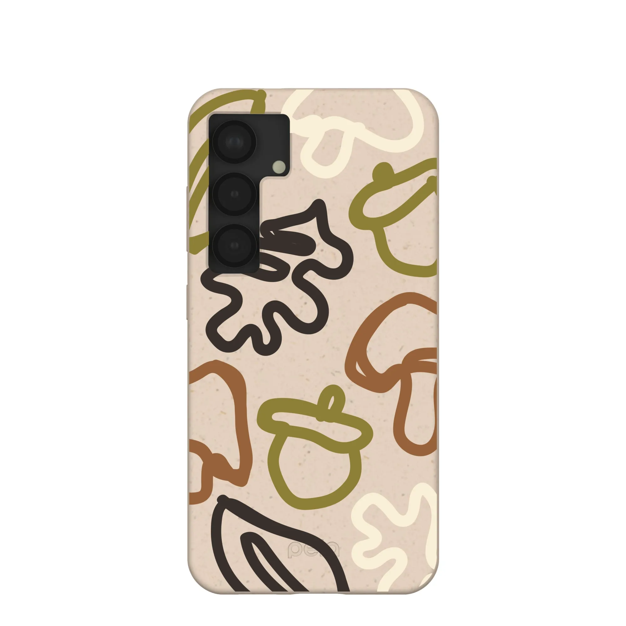 Strong protection Seashell Forest Gems Samsung Galaxy S25 Case