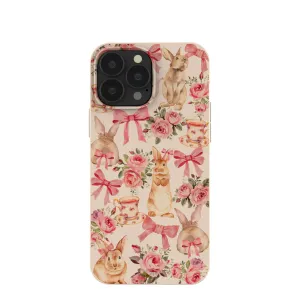 Modern Pattern Layer Seashell Garden Party iPhone 13 Pro Max Case