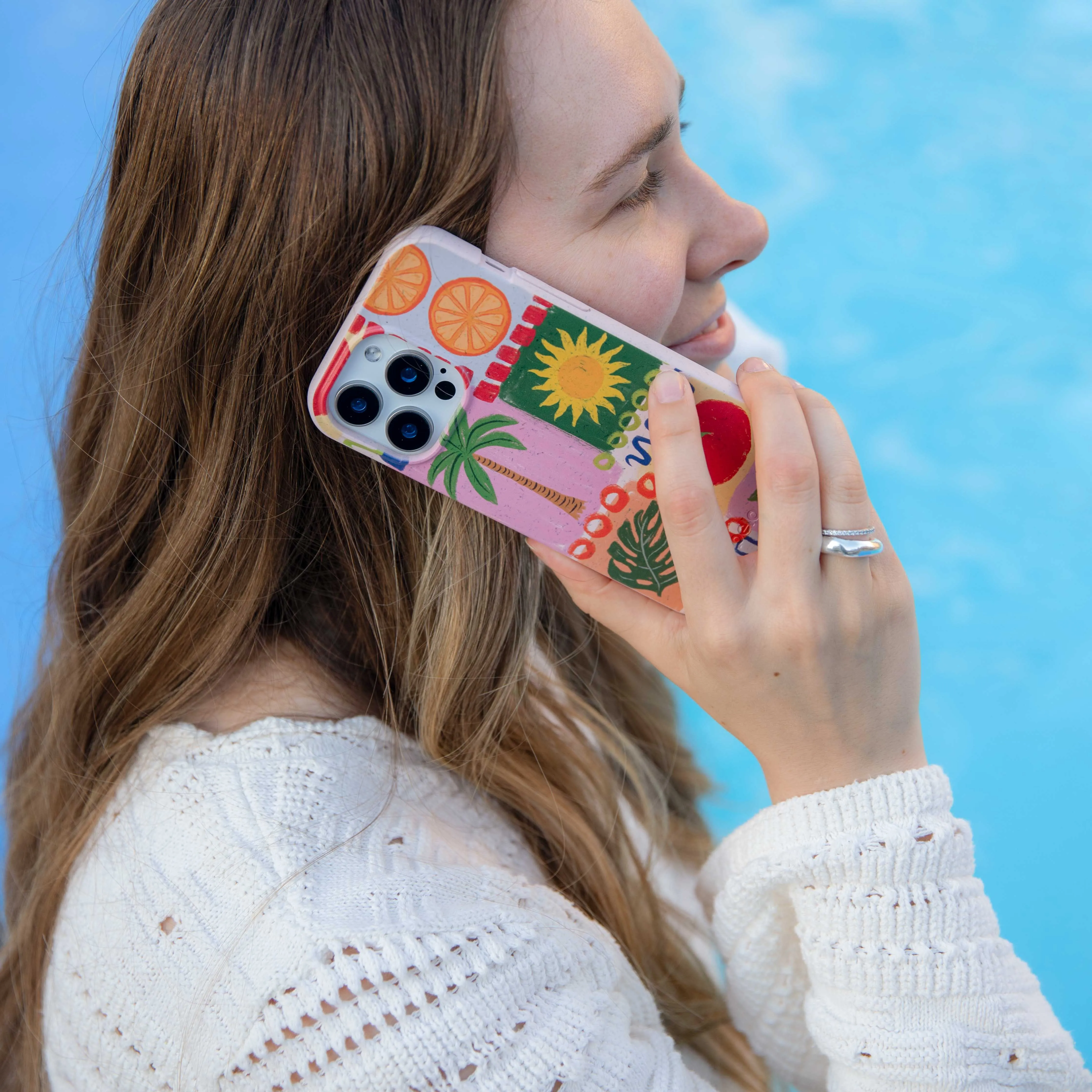 TPU Material Seashell Hello Sunshine iPhone Air Case