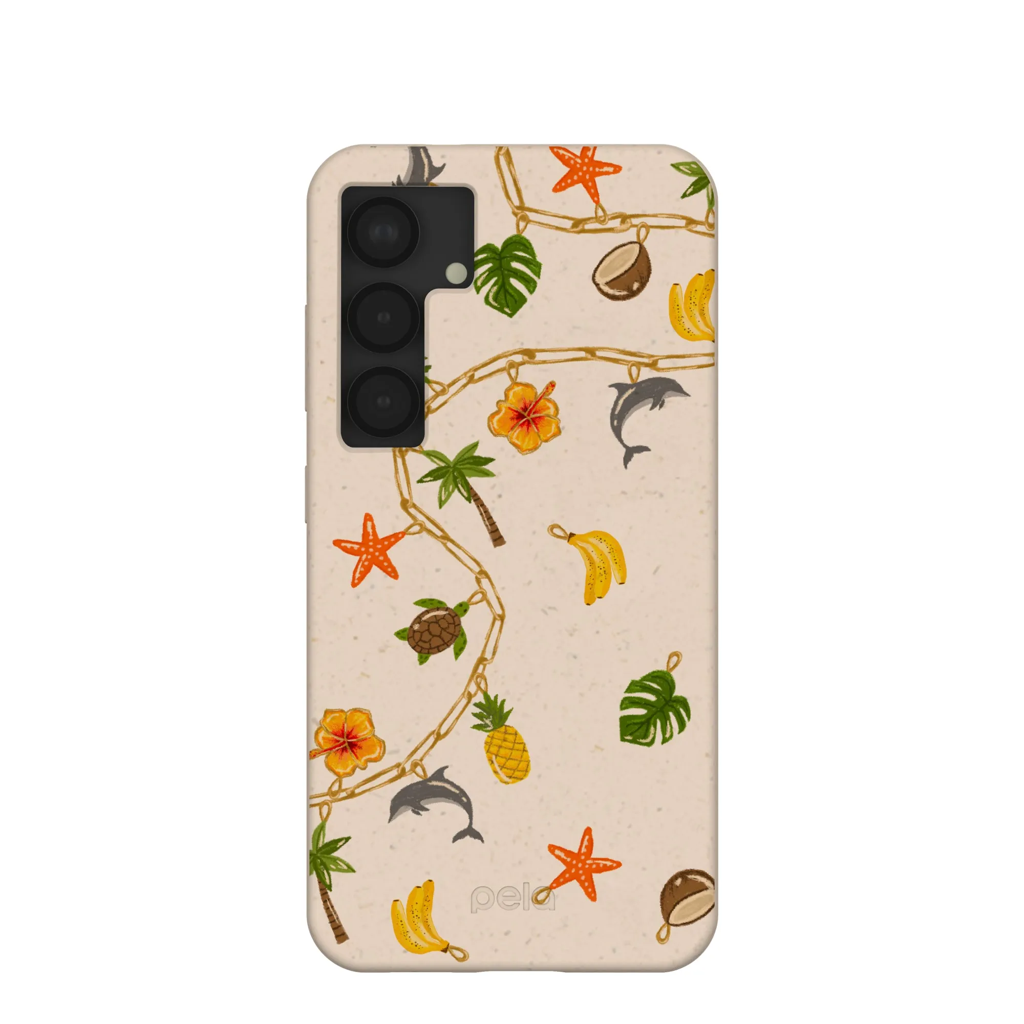 Comfort Design Seashell Island Charms Samsung Galaxy S25 Case