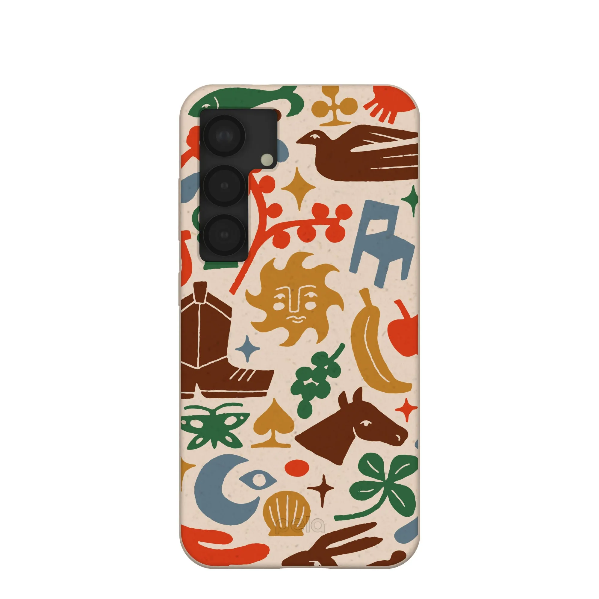 Seashell Junk Drawer Samsung Galaxy S25 Case Minimal Surface