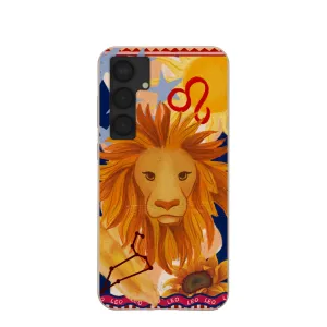 Seashell Leo Lion Samsung Galaxy S25 (Plus) Case Light Structure