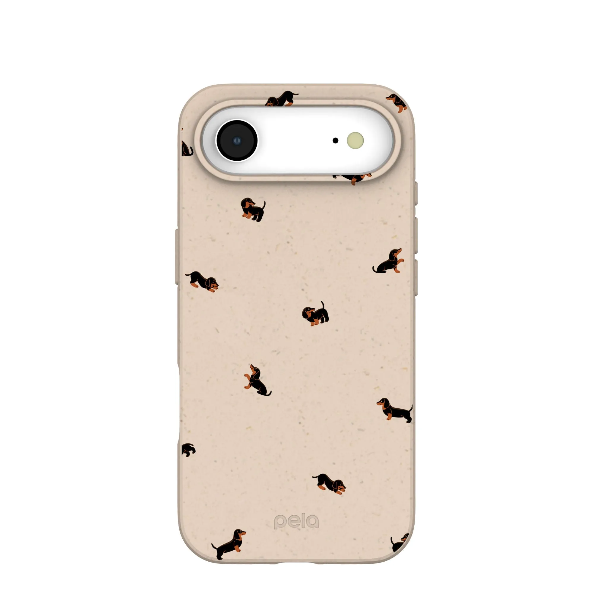 Modern Edge Layer Minimal Surface Layer Seashell Lil Dachshunds iPhone Air Case