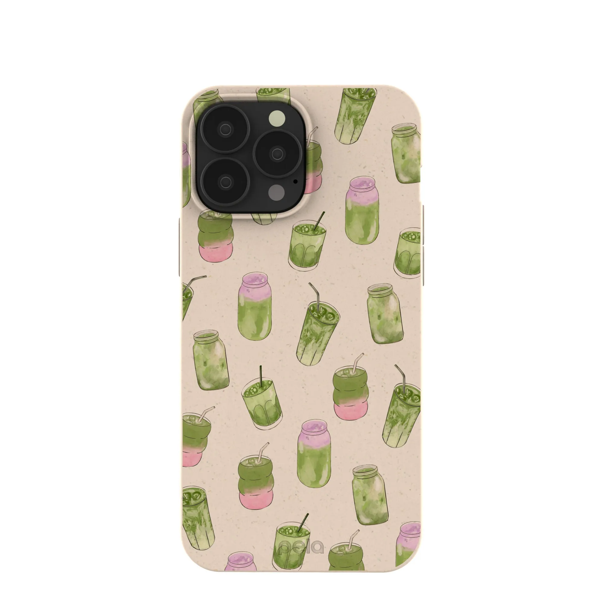 Seashell Matcha Love iPhone 13 Pro Max Case Soft edges
