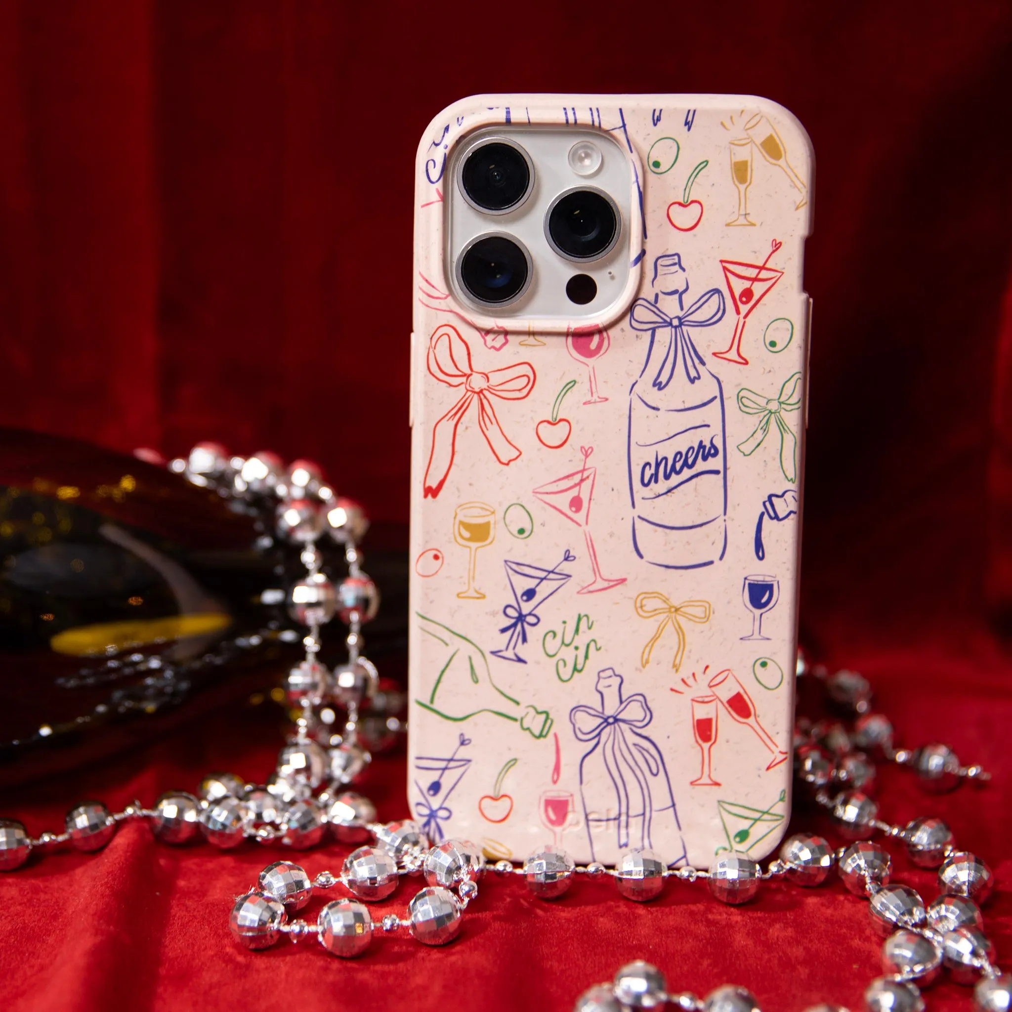 Seashell Midnight Toast iPhone Air Case Matte Pattern Textured Grip