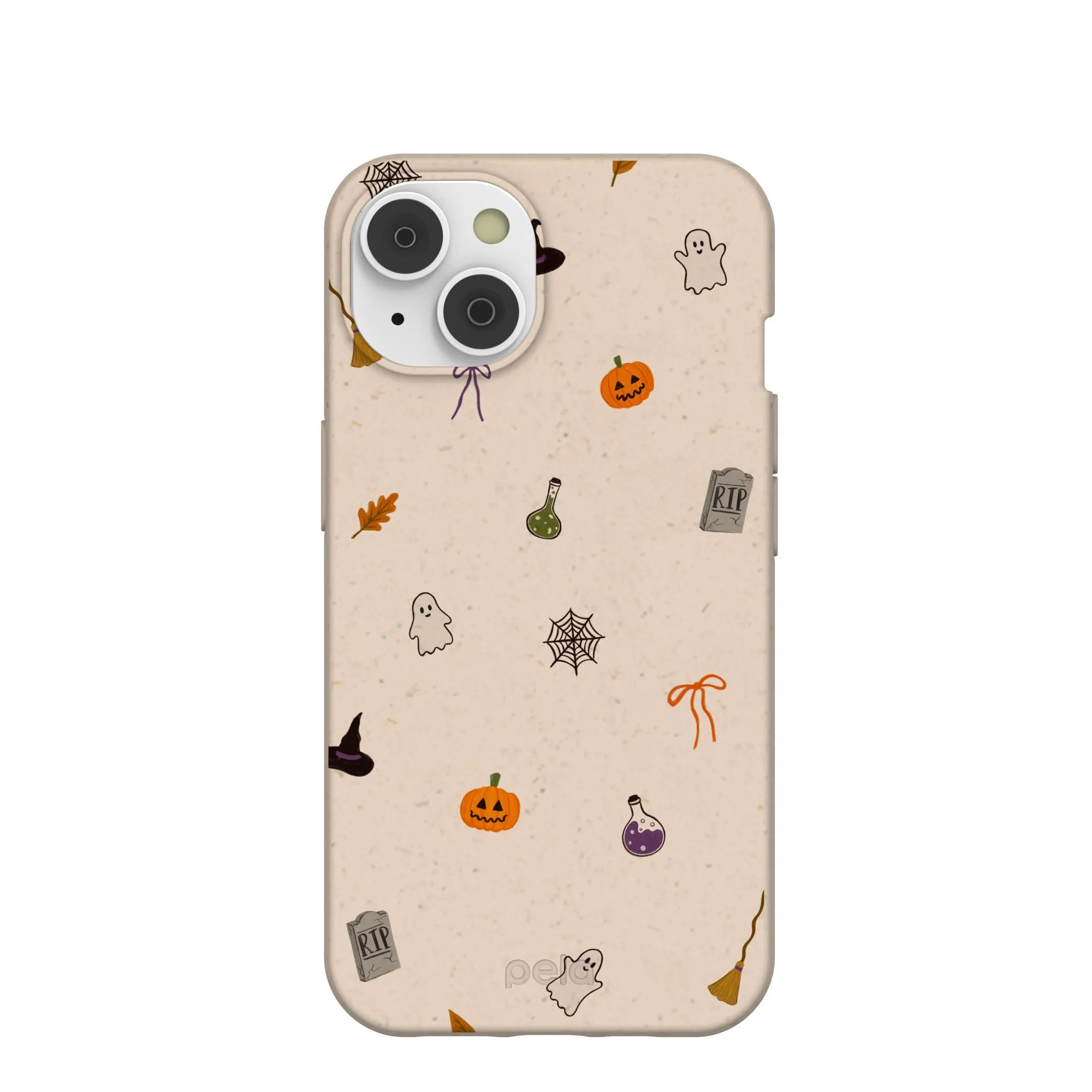 Classic Finish Seashell Mini Halloween iPhone 14/16e Case