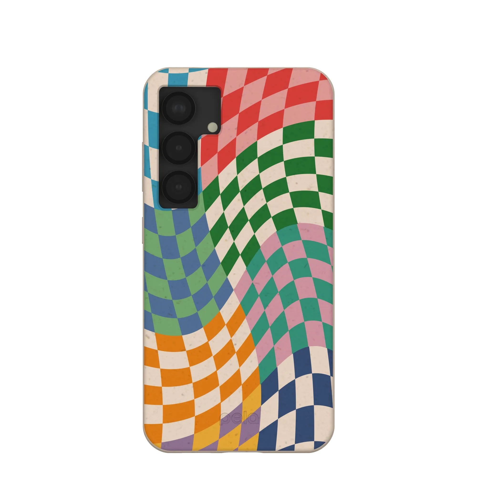 Seashell Patchwork Samsung Galaxy S25 Case Outdoor Use