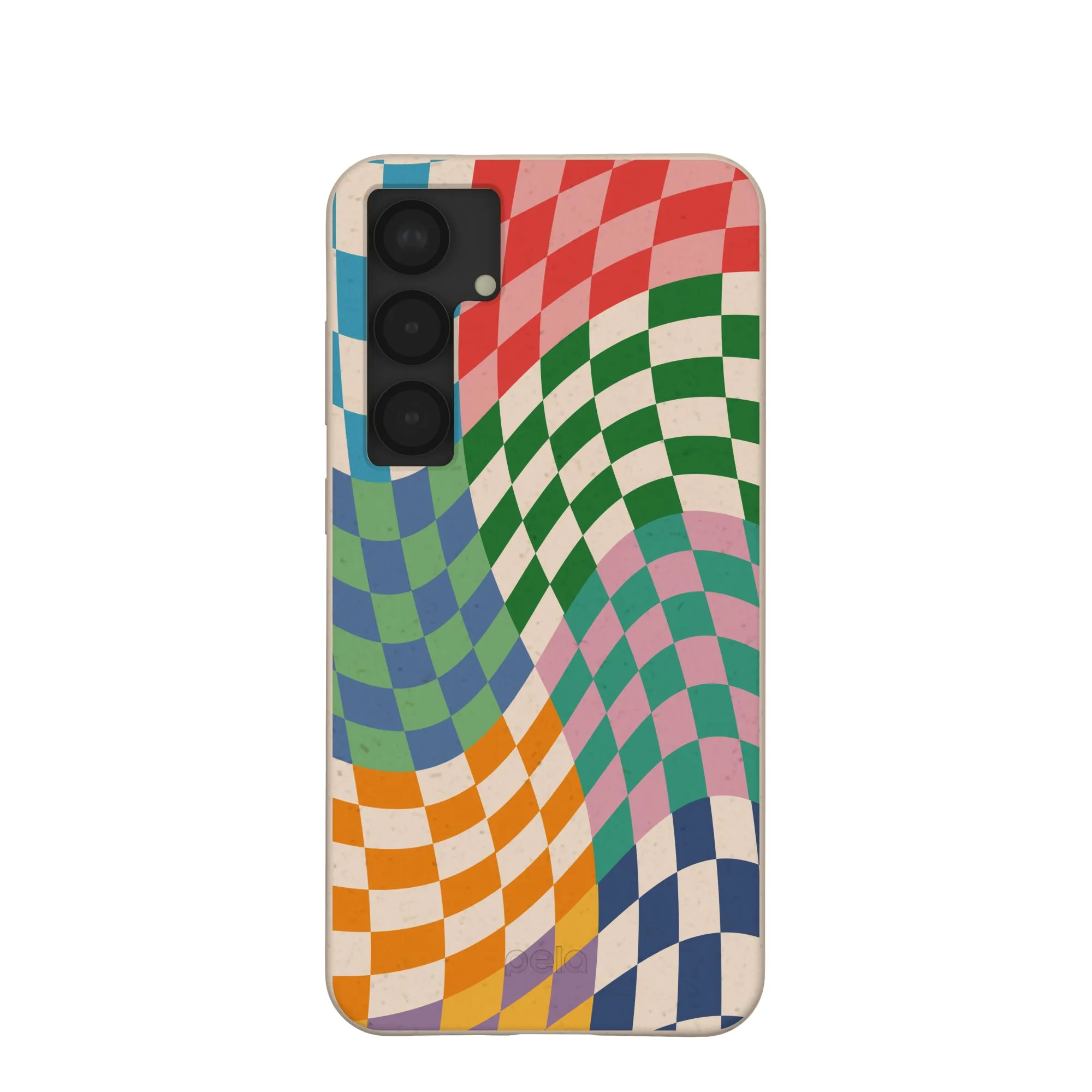 Seashell Patchwork Samsung Galaxy S25 (Plus) Case Premium Texture Layer Modern Pattern Layer