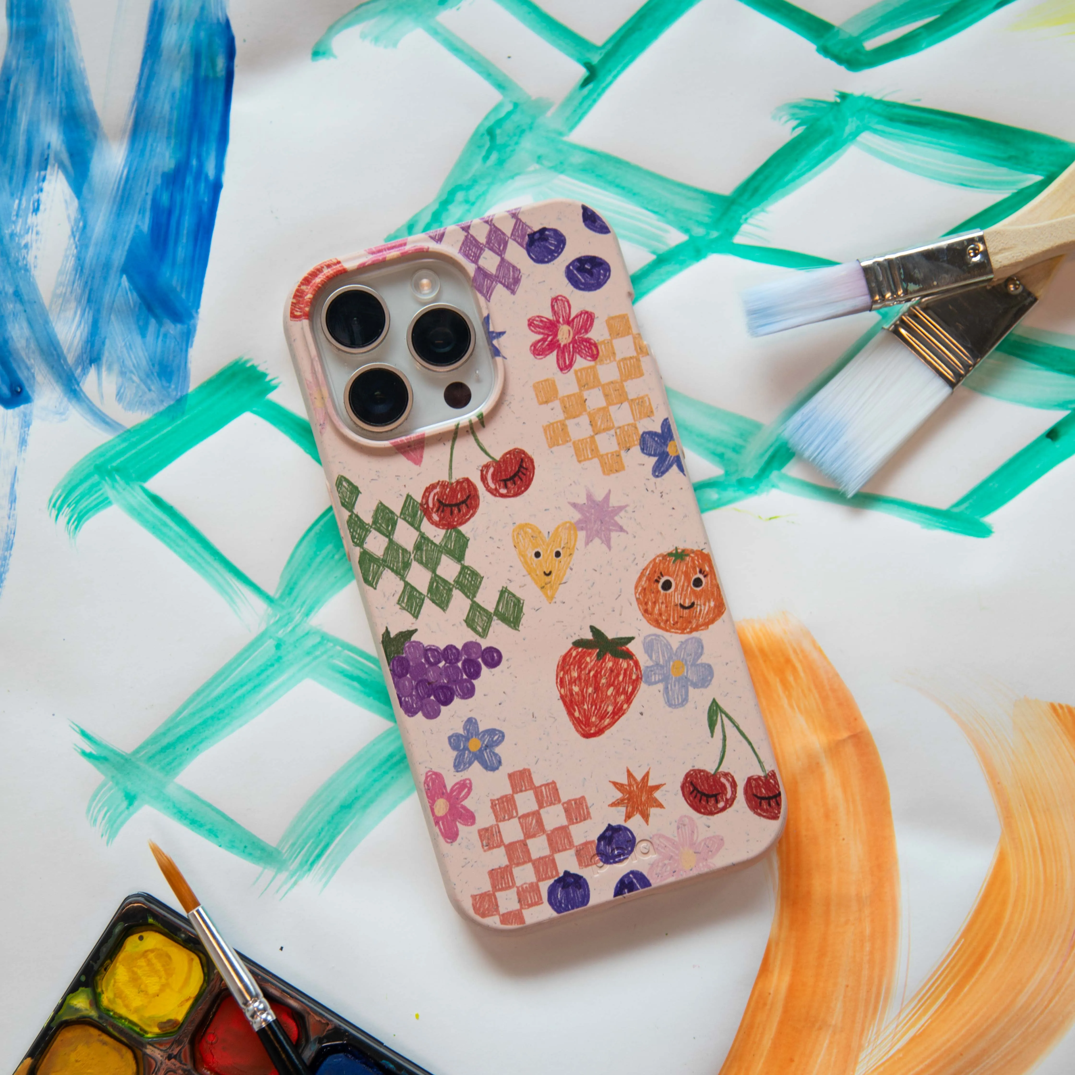 Seashell Pencil Doodles iPhone Air Case Luxury Detail Texture Premium Texture Design