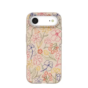 Seashell Petals Sketch iPhone Air Case Gloss Finish Design Gloss Touch