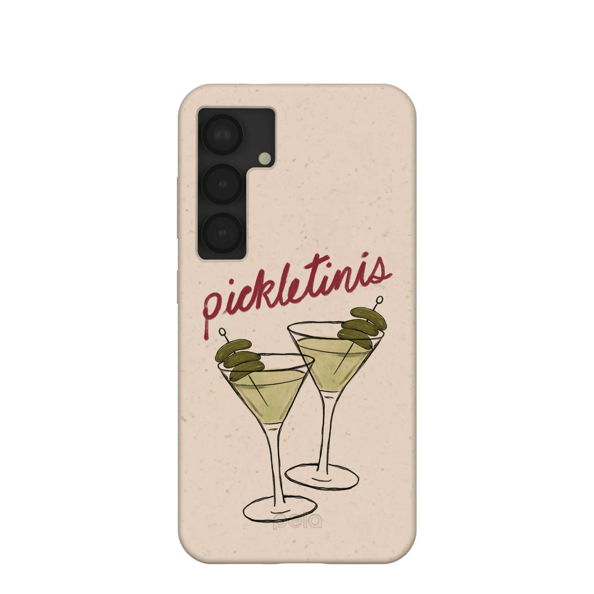 Seashell Pickletinis Samsung Galaxy S25 Case Soft Material Lightweight accessory