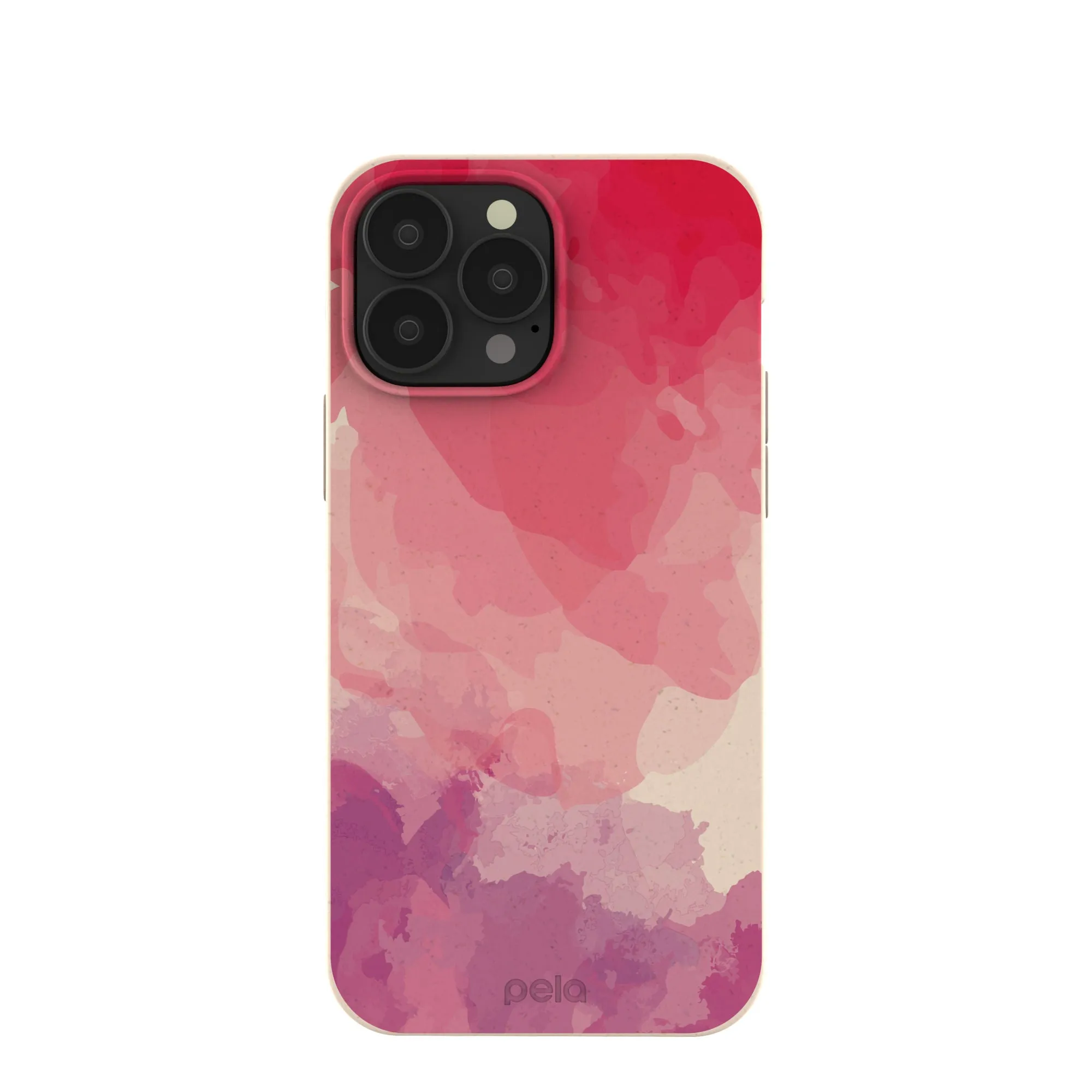 Soft Pattern Layer Smart Accessory Seashell Pink Haze iPhone 13 Pro Max Case