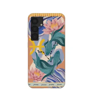 Comfort Pattern Texture Seashell Pisces Fish Samsung Galaxy S25 Case