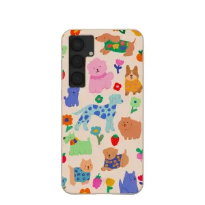 Sleek Grip Seashell Pup Bloom Samsung Galaxy S25 (Plus) Case