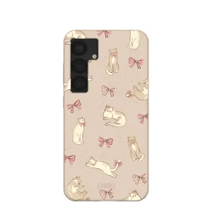 Seashell Purrfect Samsung Galaxy S25 Case Refined Protection