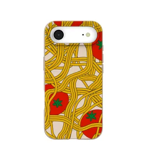 Screen Bumper Sleek Detail Seashell Spaghetti Splash iPhone Air Case