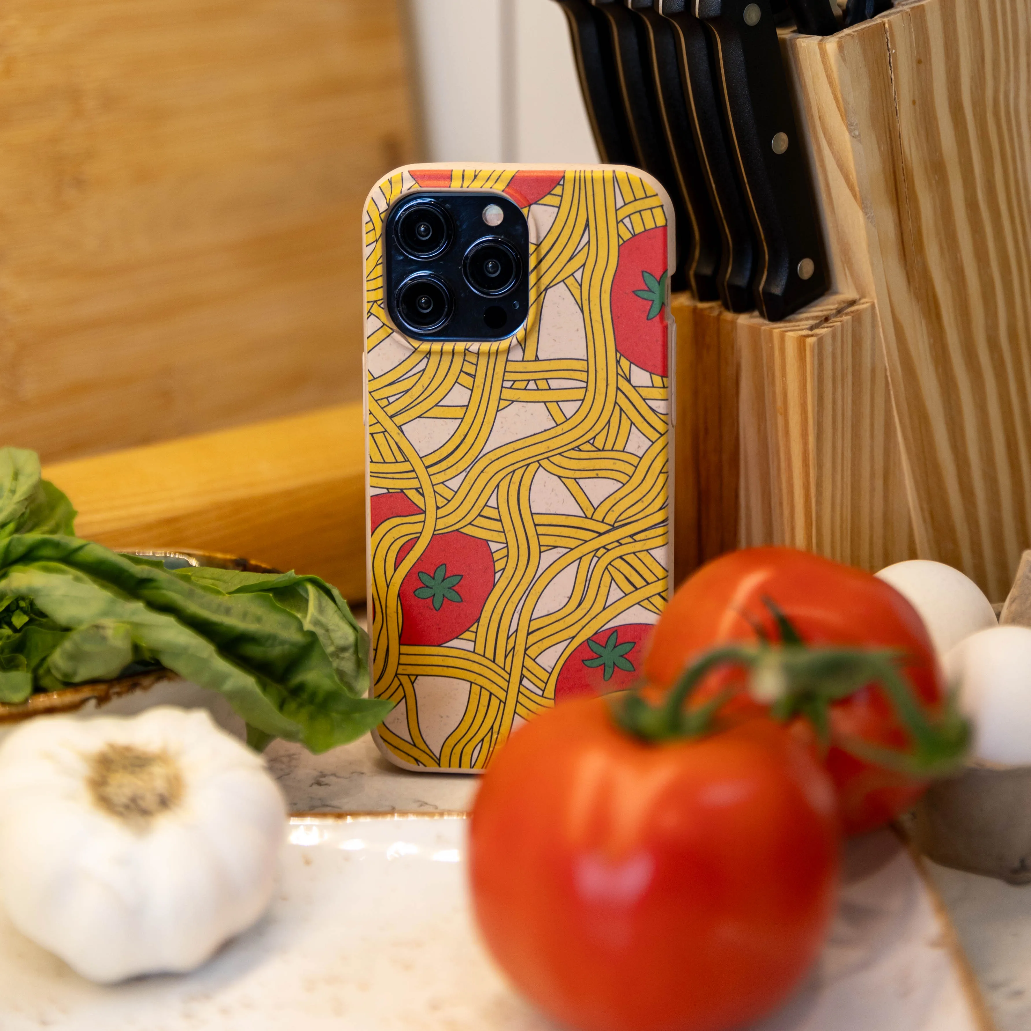 Textured Comfort Rugged Protection Seashell Spaghetti Splash iPhone Air Case