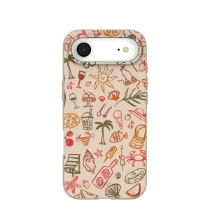 Handcrafted Design Seashell Sunkissed iPhone Air Case