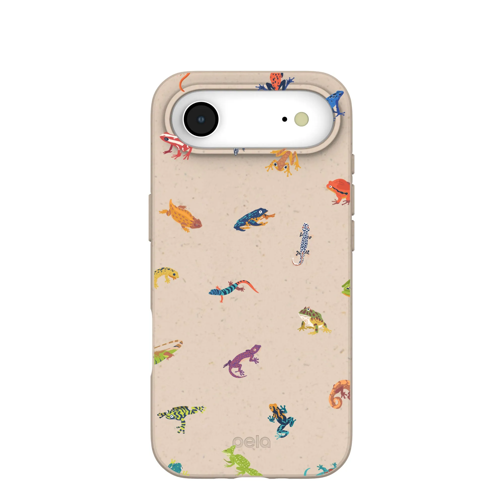 Matte Layer Easy Removal Seashell Tiny Amphibians iPhone Air Case