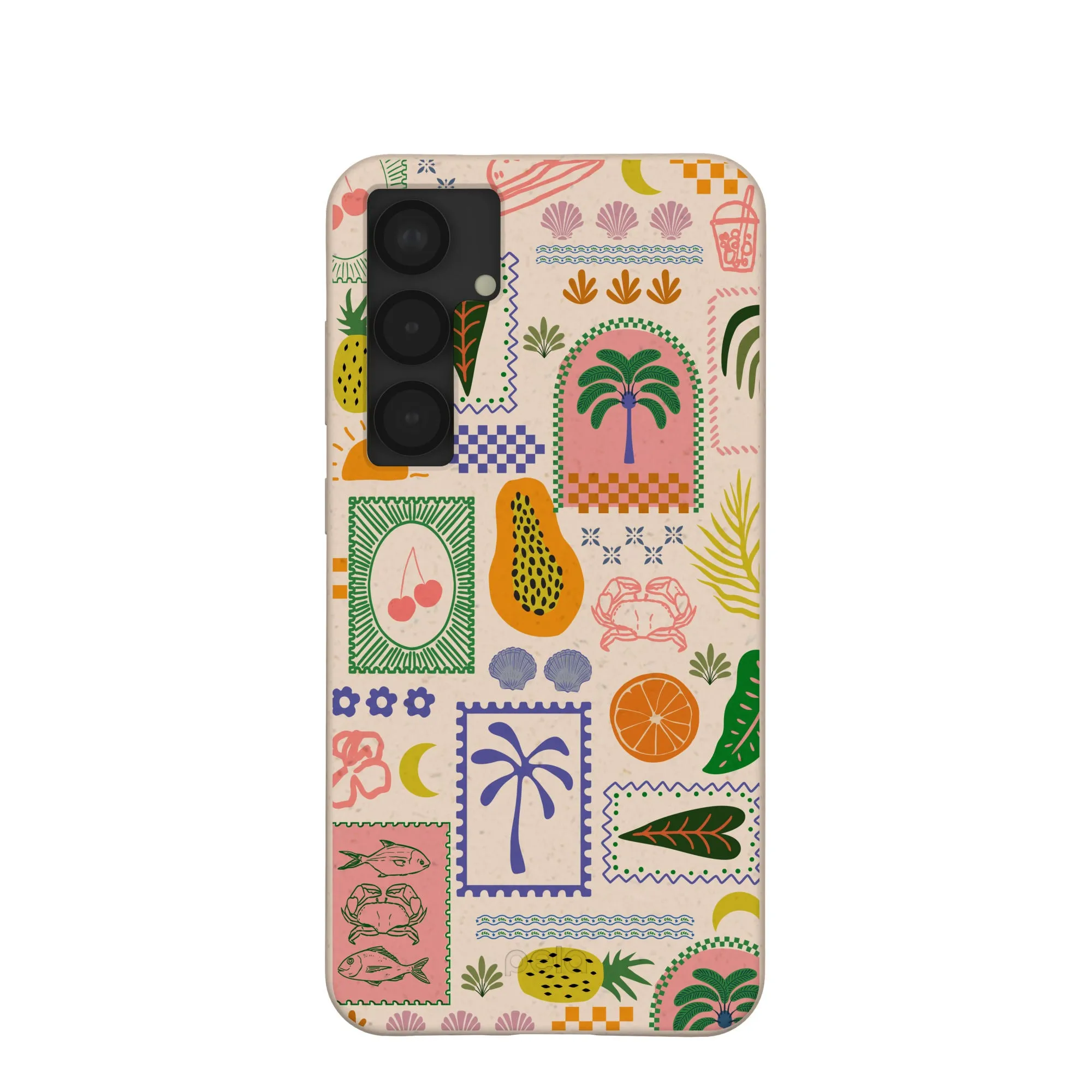 Smooth Fit Durable Build Seashell Tropic Muse Samsung Galaxy S25 (Plus) Case