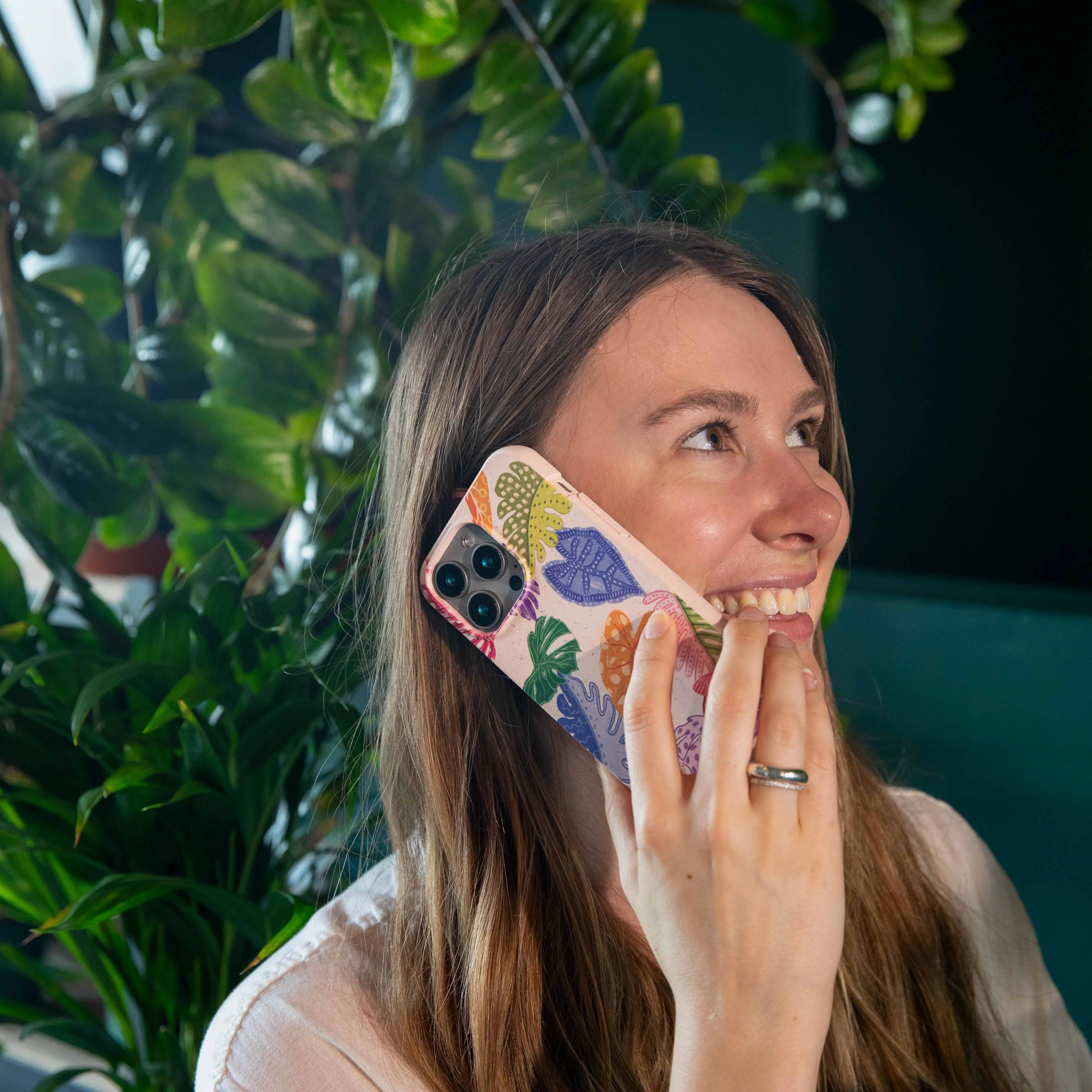 Polished Surface Seashell Tropical Cheer iPhone Air Case