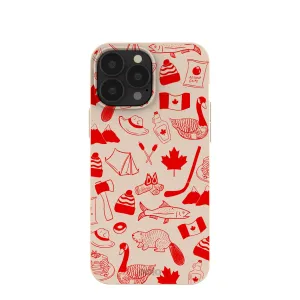 Lightweight Build Quality Seashell True North Red iPhone 13 Pro Max Case