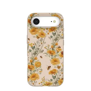 Seashell Vintage Bee iPhone Air Case Metal Texture Polished Detail Edge