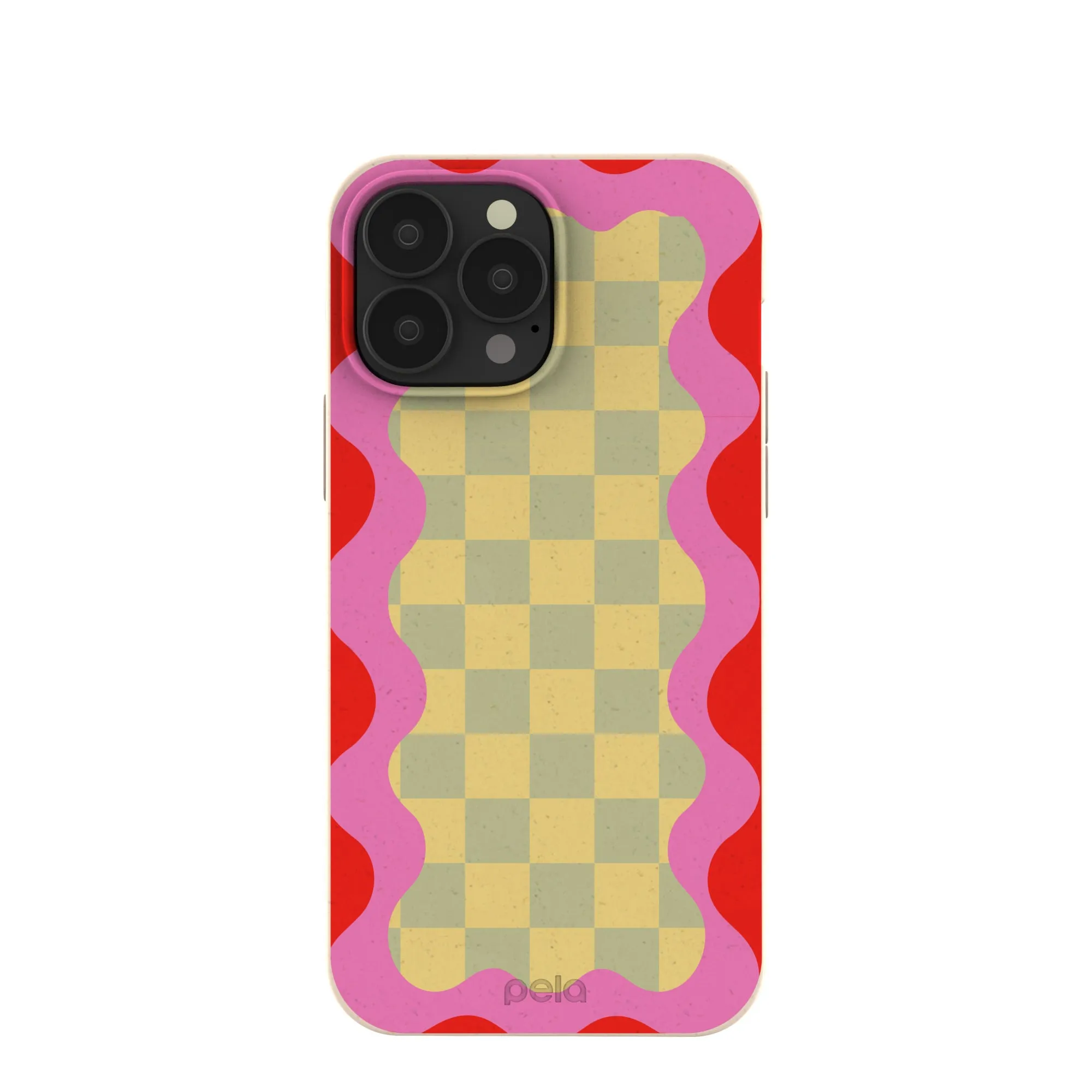 Water shield Seashell Warp Grid iPhone 13 Pro Max Case