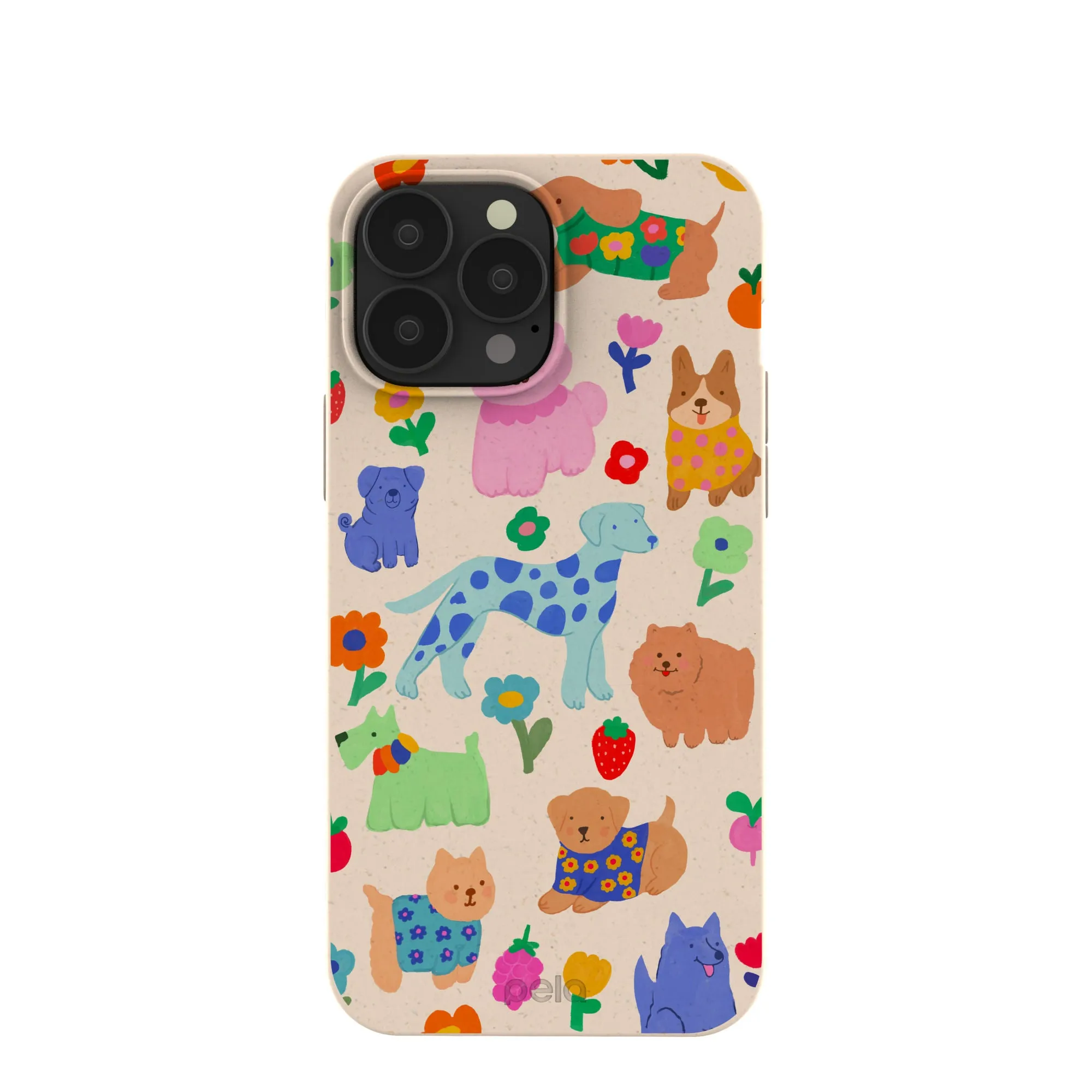 Dual Layer Seashell Pup Bloom iPhone 13 Pro Max Case