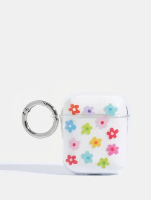 sporty style airpods protector Multi Floral AirPods Case