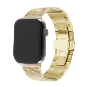 Apple Watch Steel/Milanese Strap (Gold) Rugged Build