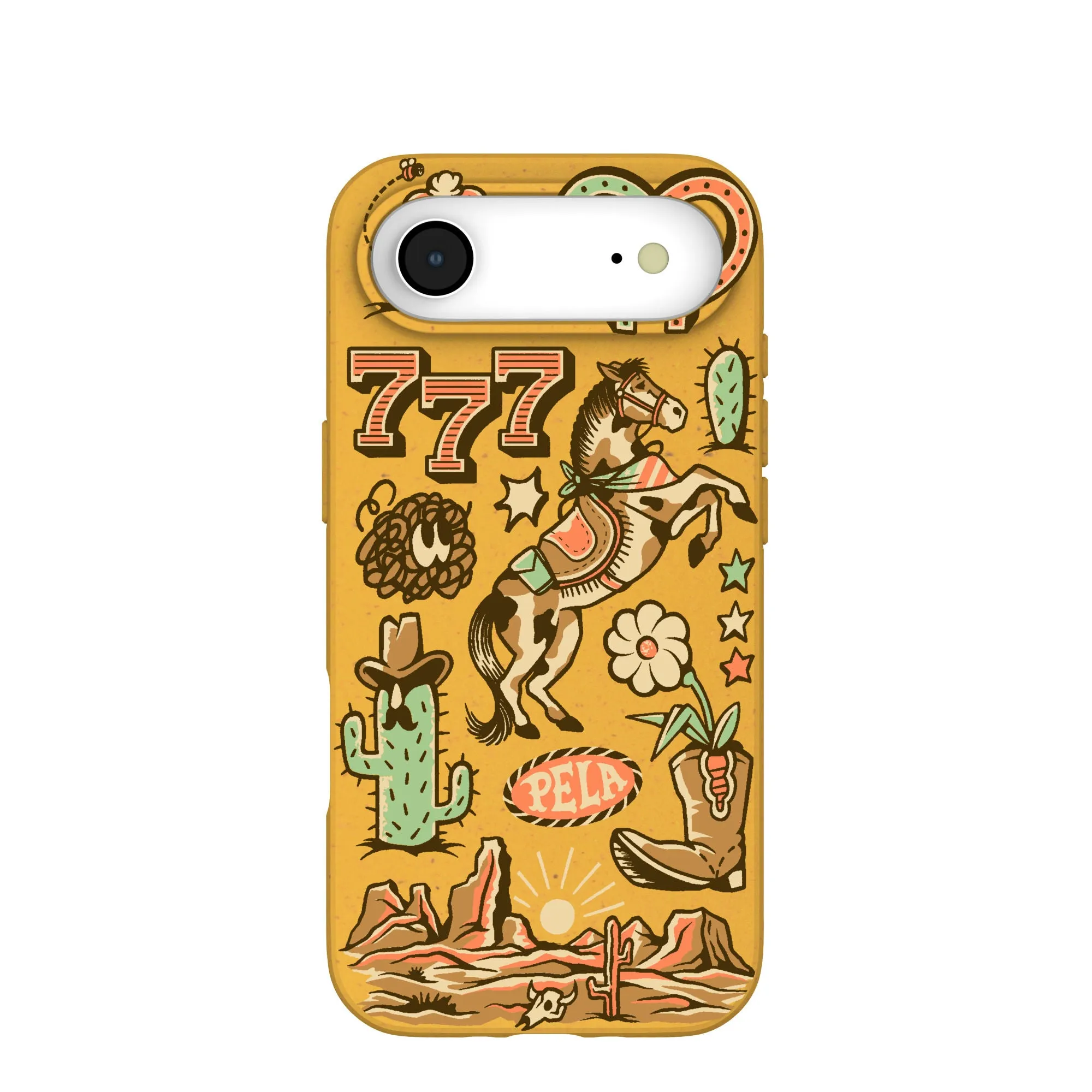 Vivid Finish Vivid Surface Honey Miller West iPhone Air Case