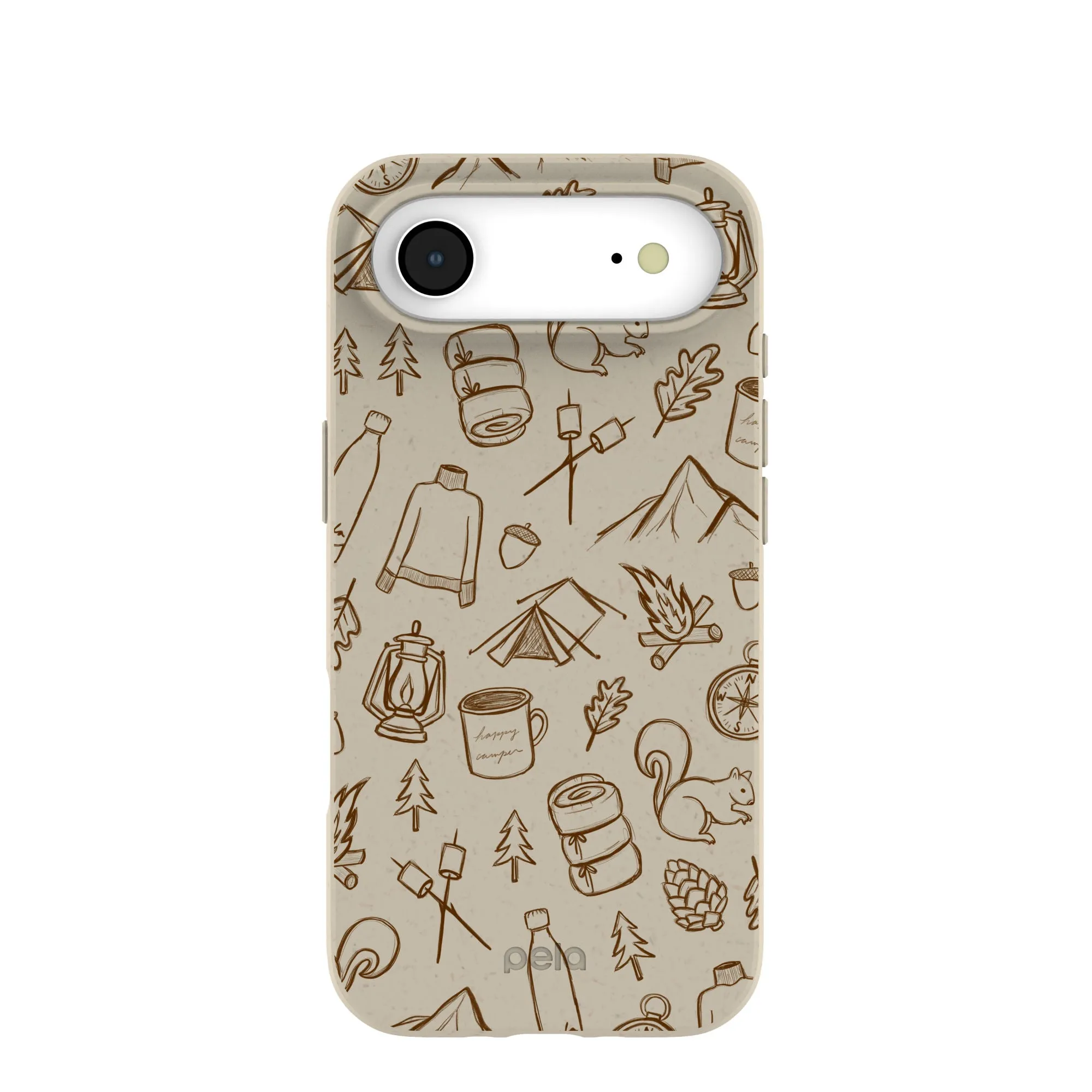 Stylish Detailing Soft Layer London Fog Camp Pela iPhone Air Case