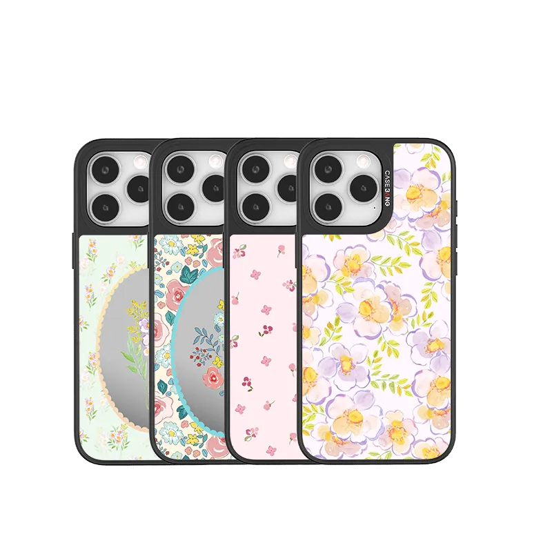 Flower Print Unijoy Scratch Resistant Color Gradient