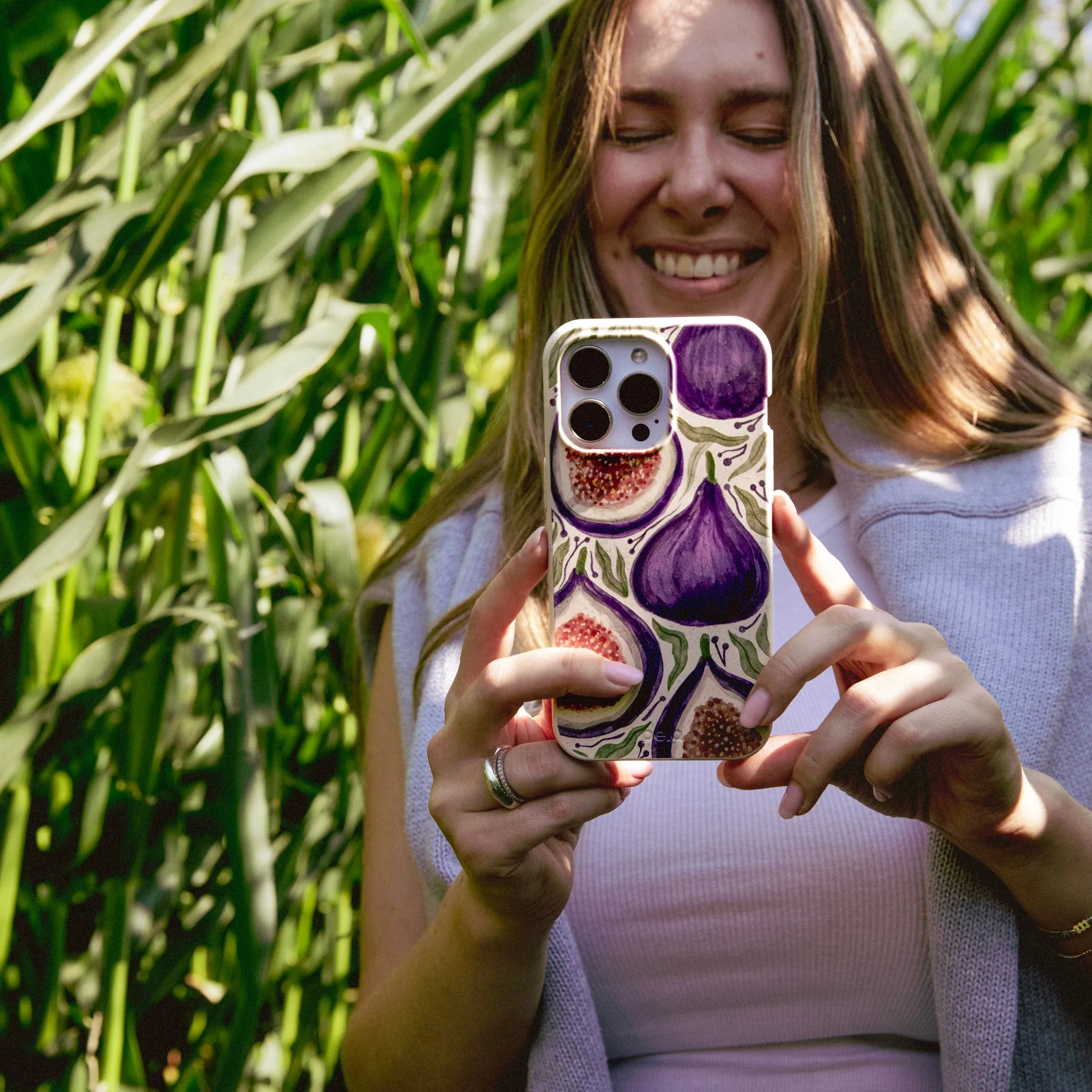 Grip Control Flexible Protection London Fog Fig Season iPhone Air Case