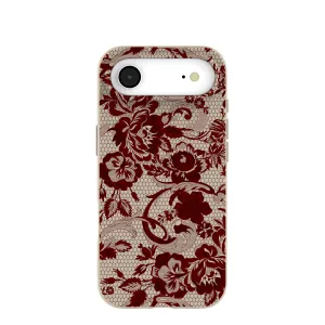London Fog Crimson Veil iPhone Air Case Magnetic Mount