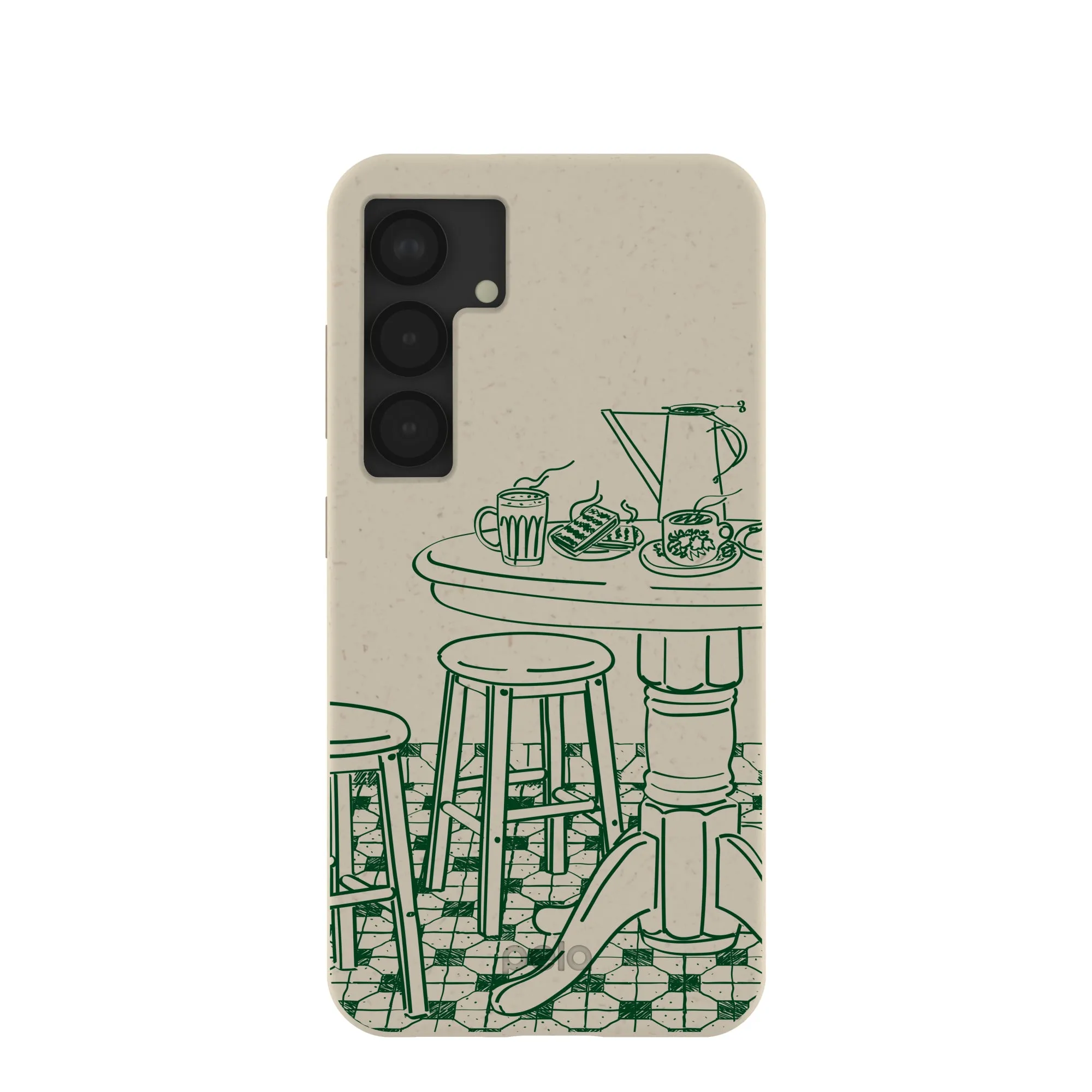 London Fog Brunch Samsung Galaxy S25 Case Modern Grip Comfort Edge Texture