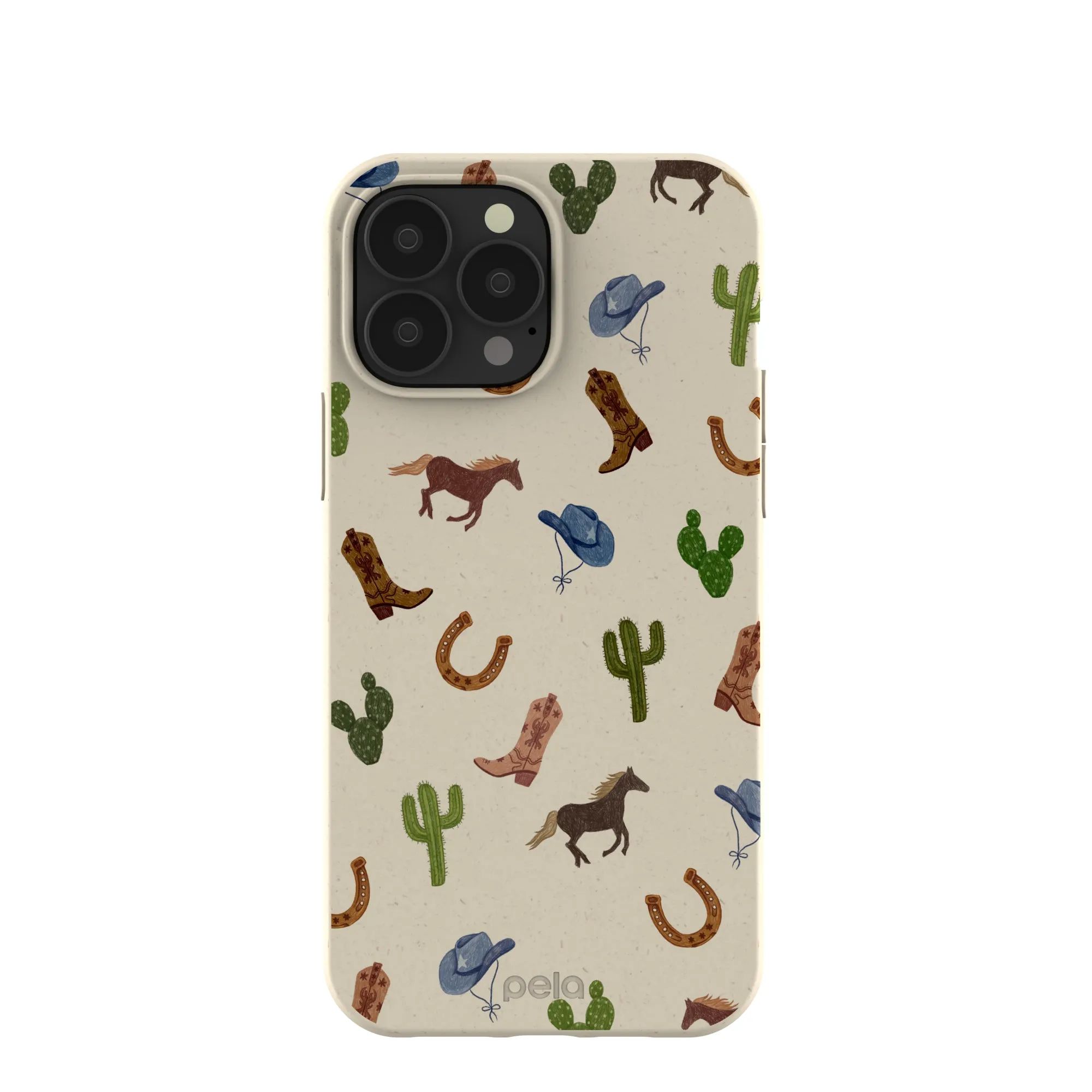 Raised Edges London Fog Giddy Up iPhone 13 Pro Max Case