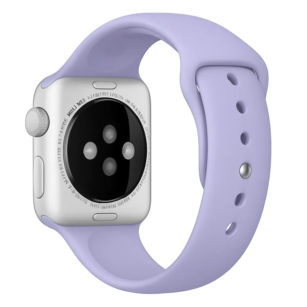 Premium Motion Gear Comfortable Design Apple Watch Silicone Strap (Lilac)
