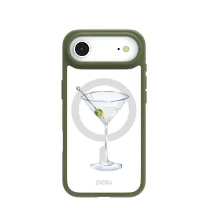 Smooth Craft Clear Martini Moment iPhone Air Case With Forest Floor Ridge (MagSafe included)