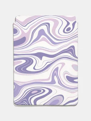 Lilac Swirl Tablet Sleeve Tablet Sleeve Magnetic Tablet Sleeve Modern