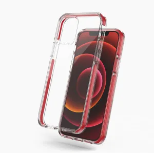 Red for iPhone 12 mini Cases TAFFYCA Series edge to edge coverage