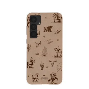 professional accessory Chocolate Brown Wild Frontier Samsung Galaxy S25 (Plus) Case