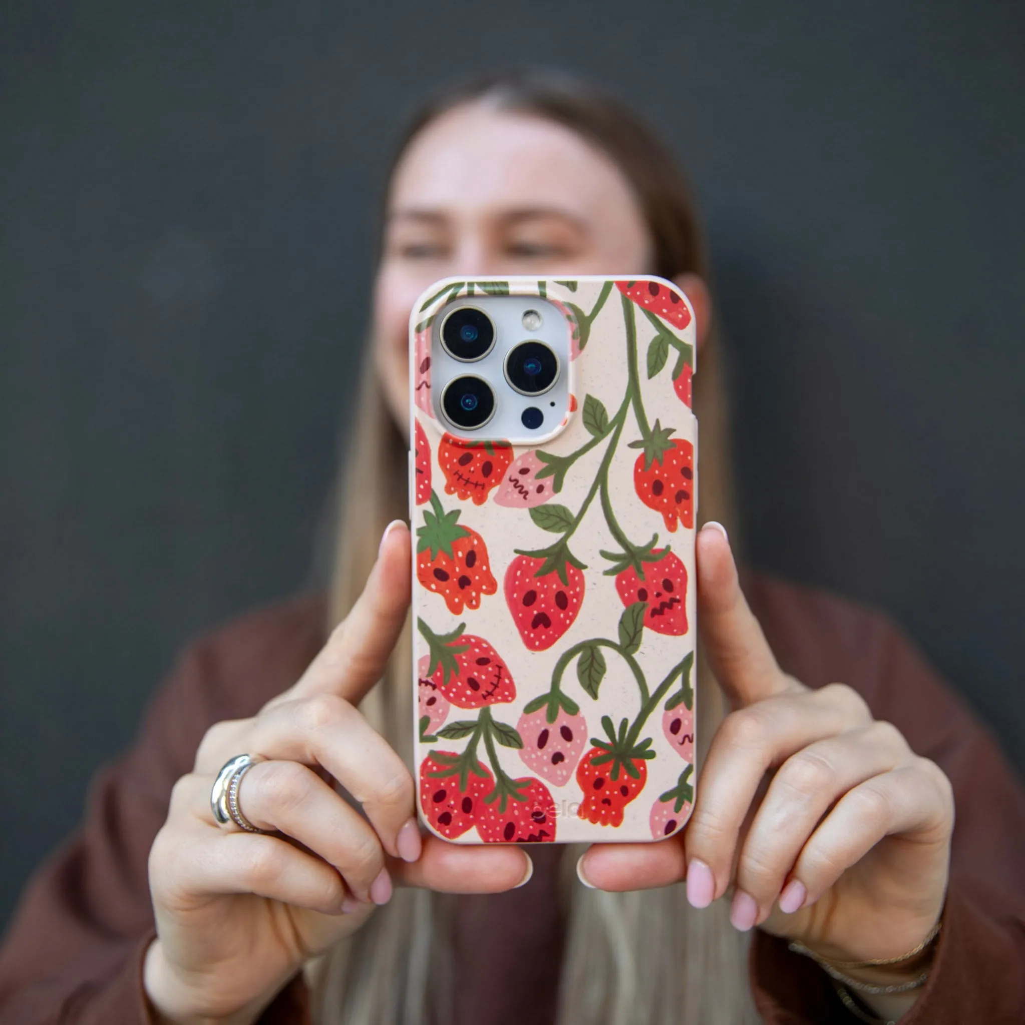 Seashell Strawboories iPhone Air Case Matte Touch