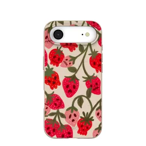 easy installation Shock absorption Seashell Strawboories iPhone Air Case