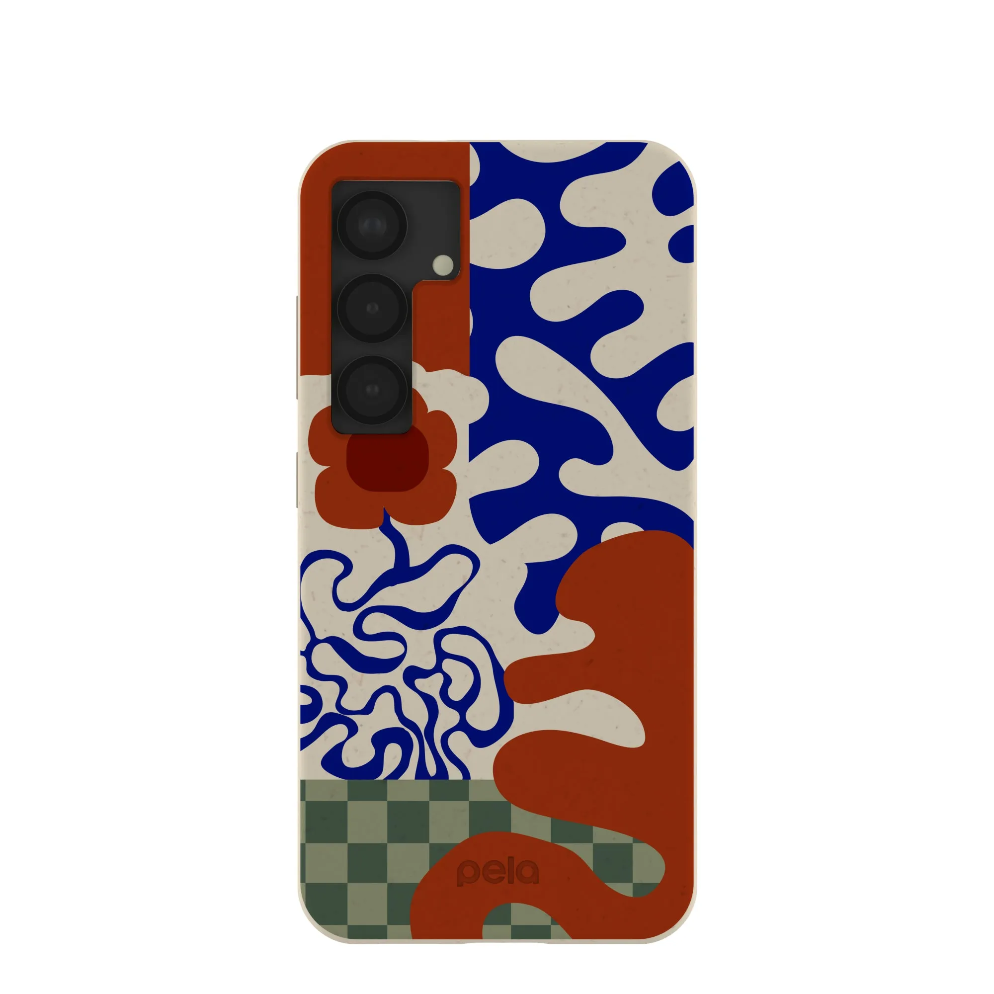 London Fog Leaf Dance Samsung Galaxy S25 Case Vivid colors
